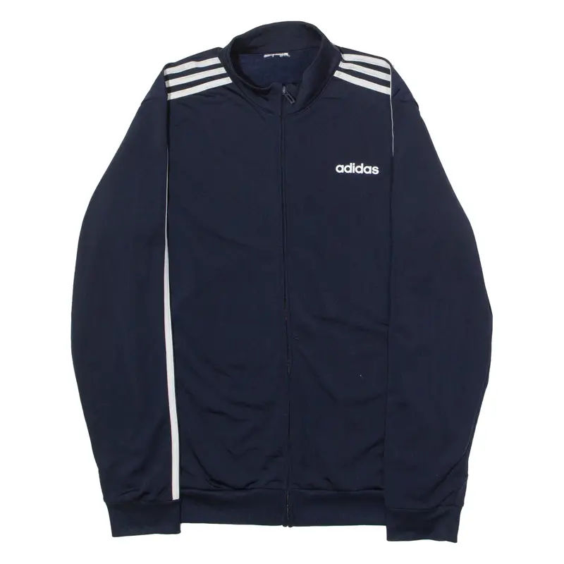 Adidas Mens Track Jacket Blue S 1