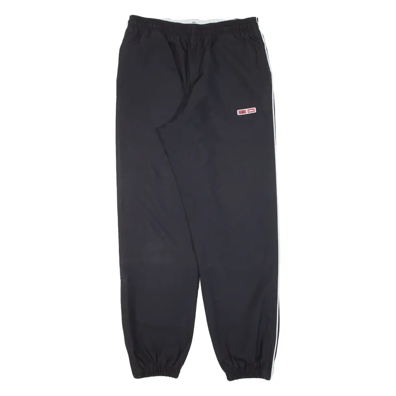 Adidas Mens Track Pants Black Tapered M W28 L30 1
