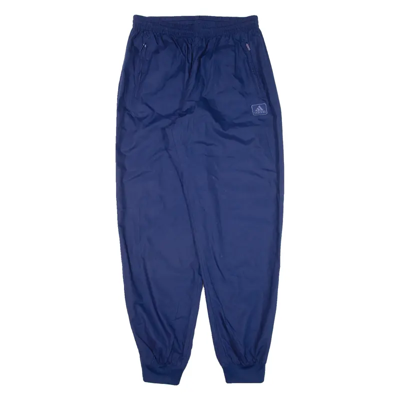 Adidas Mens Track Pants Blue Tapered L W30 L32 1