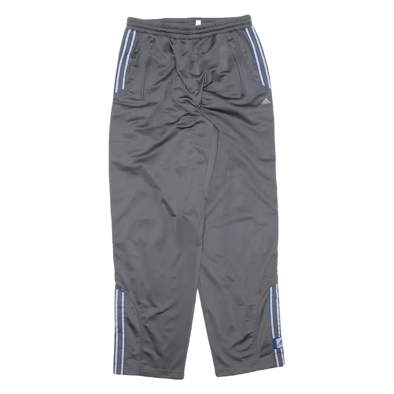 Adidas Mens Track Pants Grey Wide-Leg M W29 L32 1