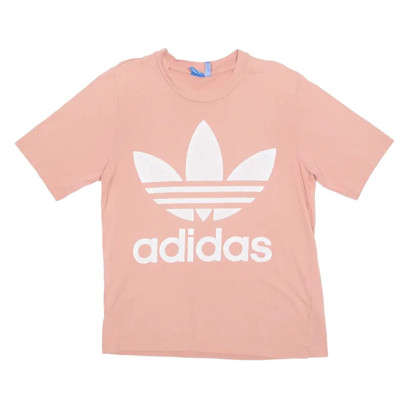 Adidas Originals Mens T-Shirt Pink Crew Neck S 1