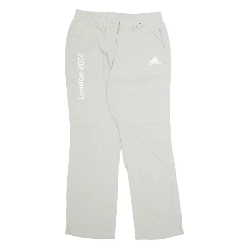 Adidas Outdoor Womens Trousers Beige Regular Straight W30 L30 1