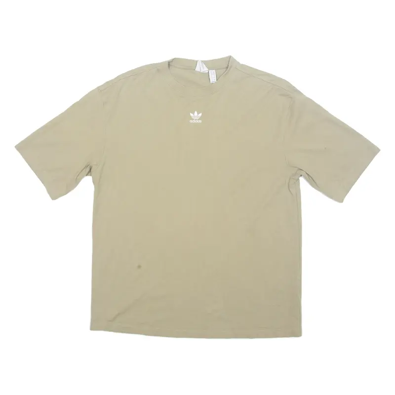 Adidas Oversized Womens T-Shirt Green Uk 6 1