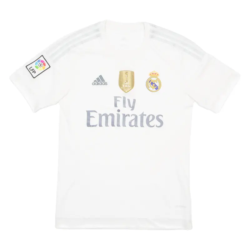 Adidas Real Madrid Fifa 2014 Mens Football Shirt T-Shirt White S 1