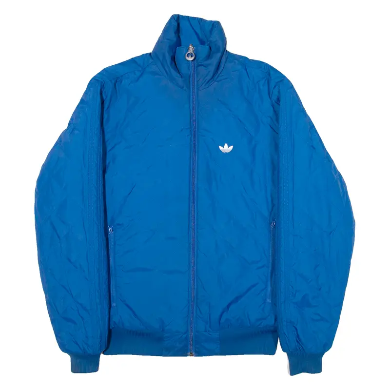 Adidas Reversible Insulated Mens Quilted Jacket Blue S 1