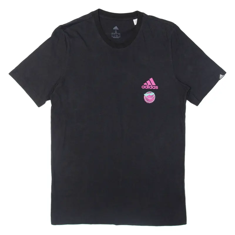 Adidas Smile Womens T-Shirt Black S 1