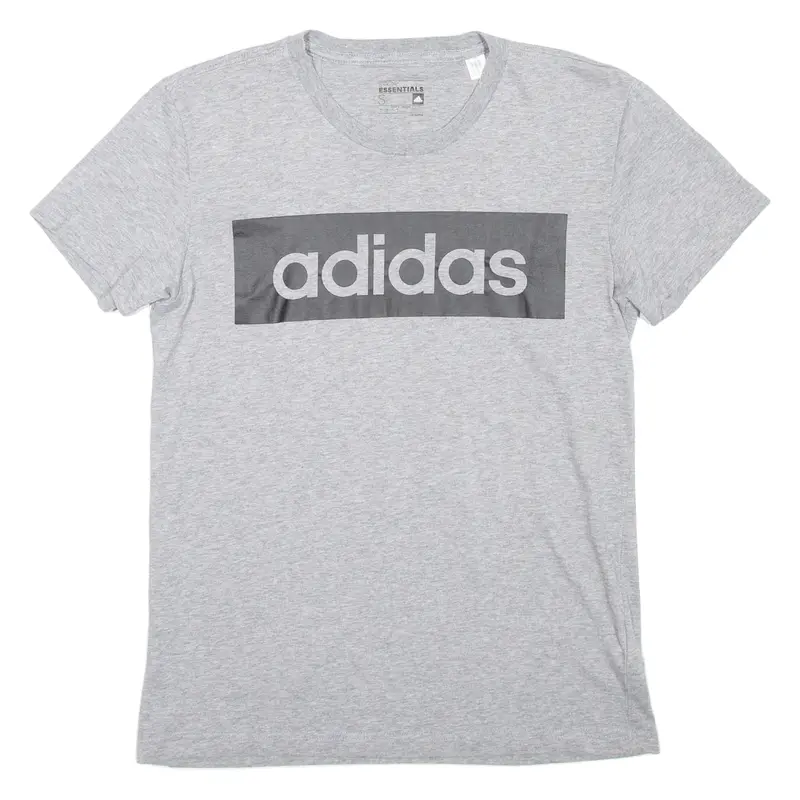 Adidas Sport Essentials Mens T-Shirt Grey S 1