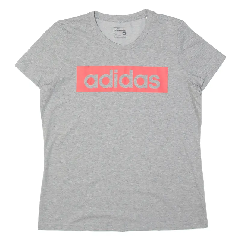 Adidas Sport Womens T-Shirt Grey Xl 1