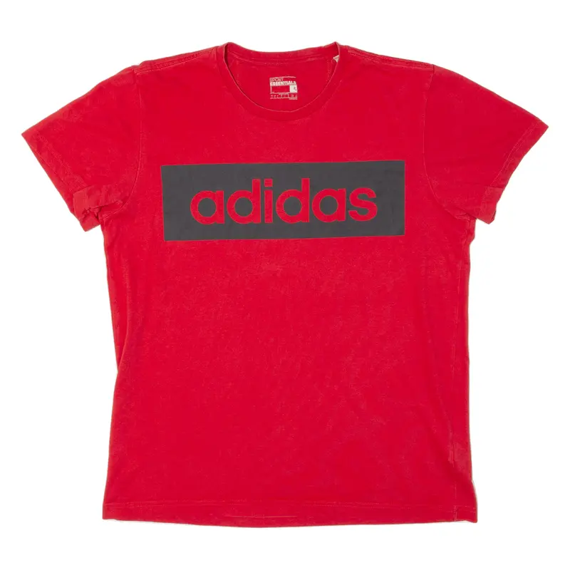 Adidas Sports Essentials Mens T-Shirt Red L 1