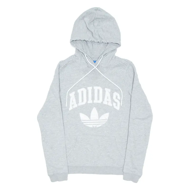 Adidas Womens Grey Hoodie Uk 10 1