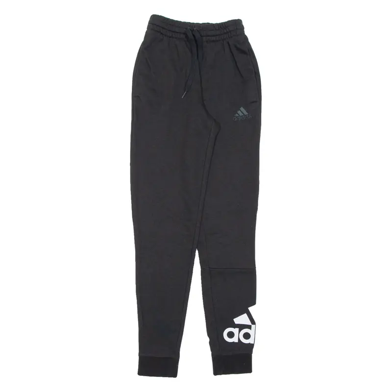 Adidas Womens Joggers Black Tapered Xs W20 L29 1