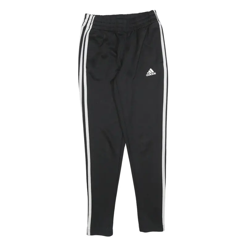 Adidas Womens Joggers Black & White Slim Tapered Xs W25 L28 Athletic Bottoms 1