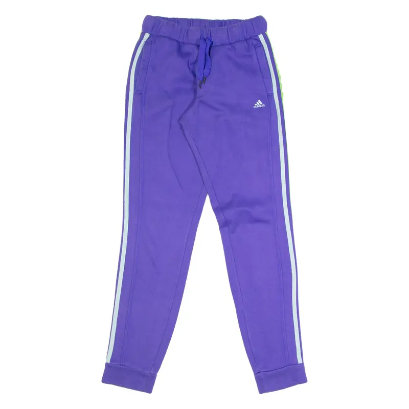 Adidas Womens Joggers Purple Tapered Xxs W22 L30 1