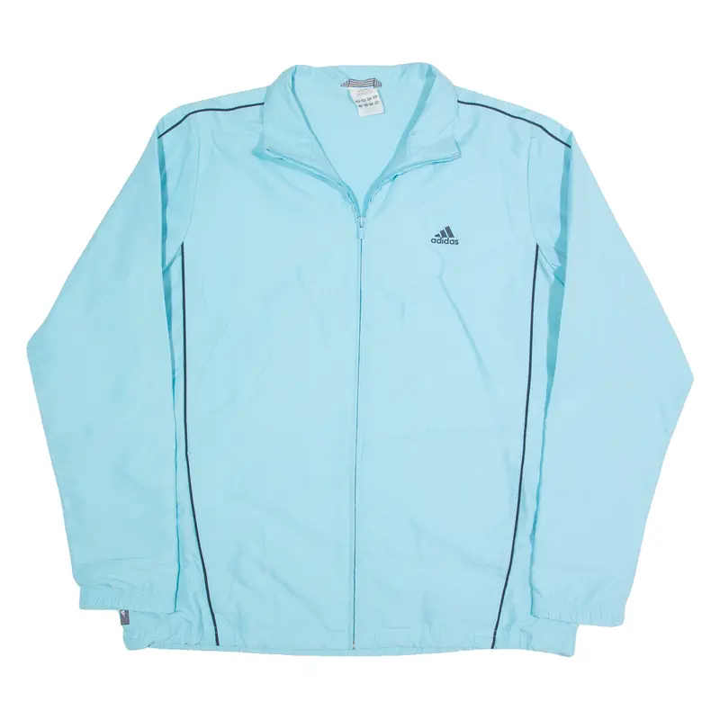 Adidas Womens Shell Jacket Blue Uk 20 1