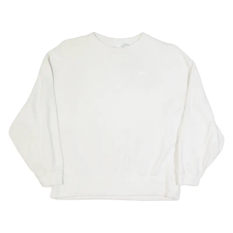 Adidas Womens Sweatshirt White Uk 4 1