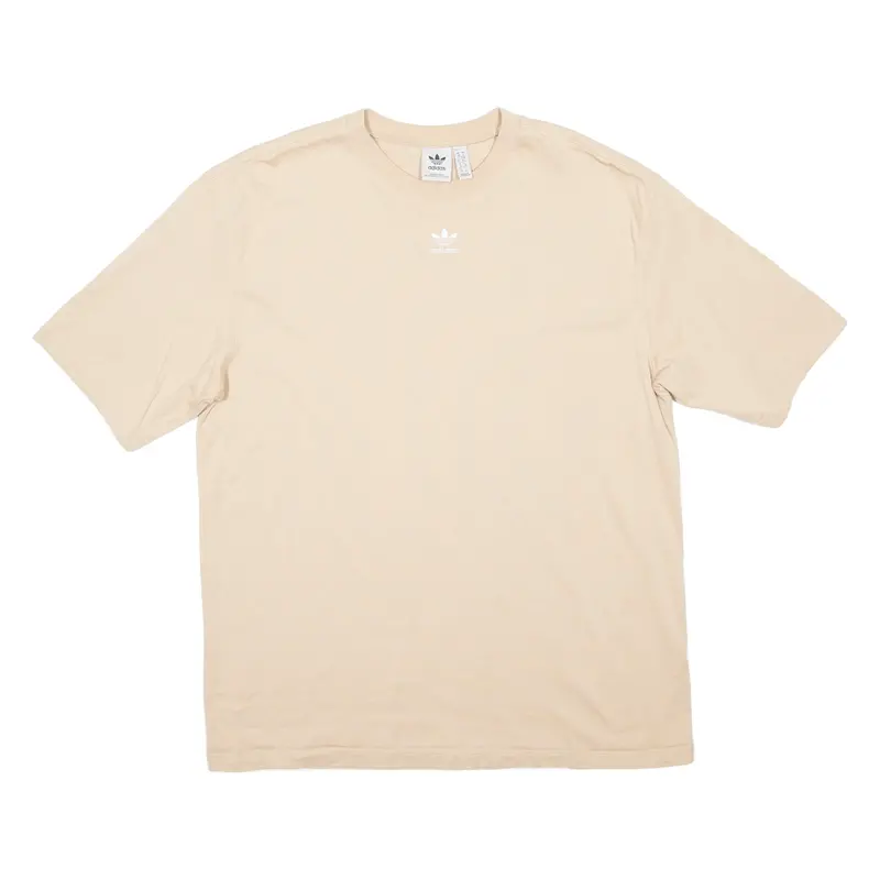 Adidas Womens T-Shirt Beige Uk 10 1