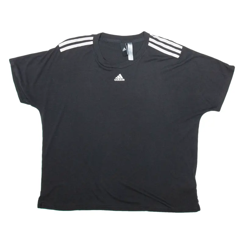Adidas Womens T-Shirt Black M 1
