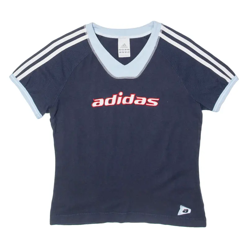 Adidas Womens T-Shirt Blue M 1