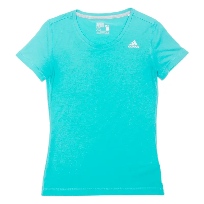 Adidas Womens T-Shirt Blue Xs 1
