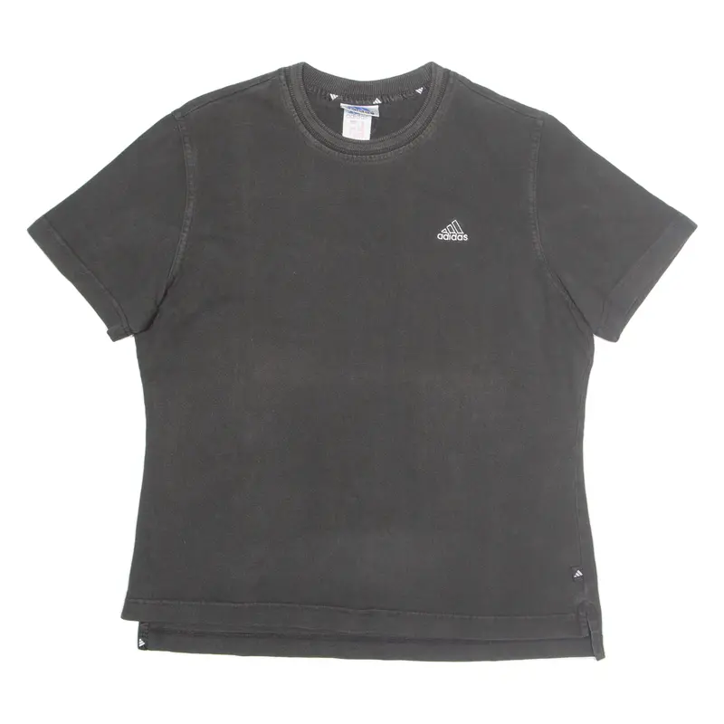 Adidas Womens T-Shirt Brown Uk 14 1