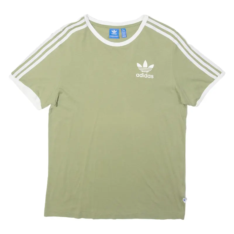 Adidas Womens T-Shirt Green Uk 8 1