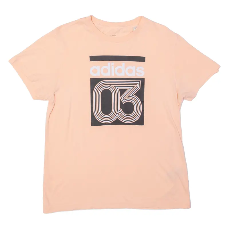 Adidas Womens T-Shirt Pink S 1