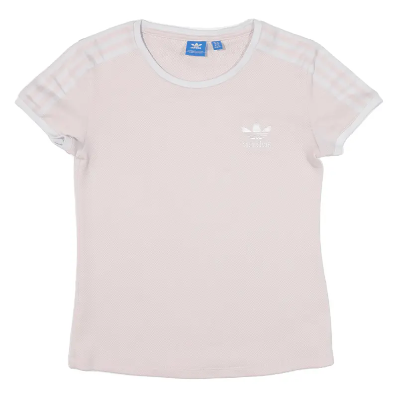 Adidas Womens T-Shirt Pink Uk 10 1