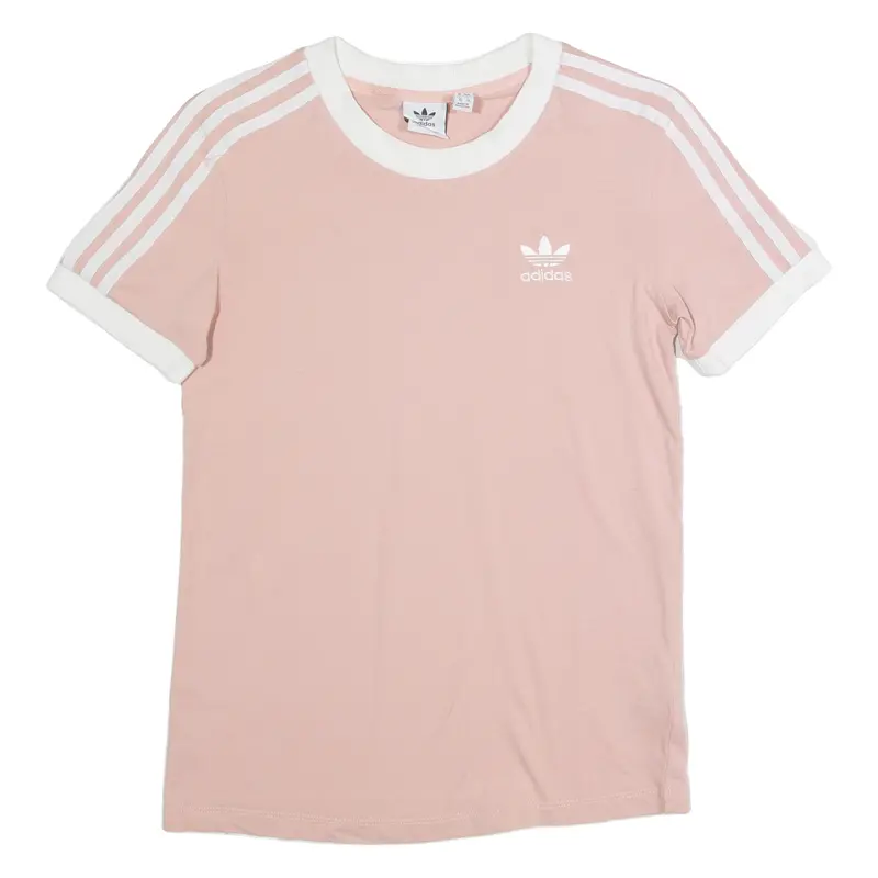 Adidas Womens T-Shirt Pink Uk 4 1