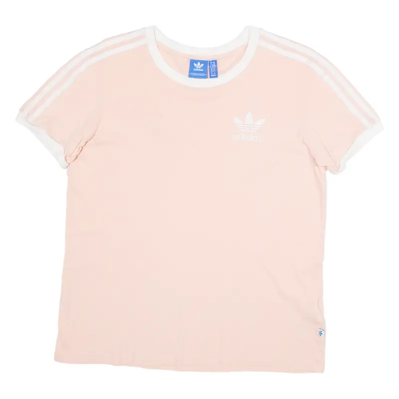 Adidas Womens T-Shirt Pink Uk 6 1