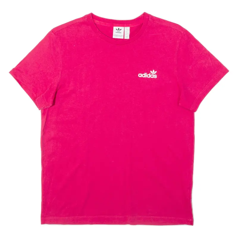 Adidas Womens T-Shirt Pink Uk 8 1