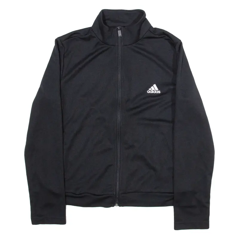 Adidas Womens Track Jacket Black L 1