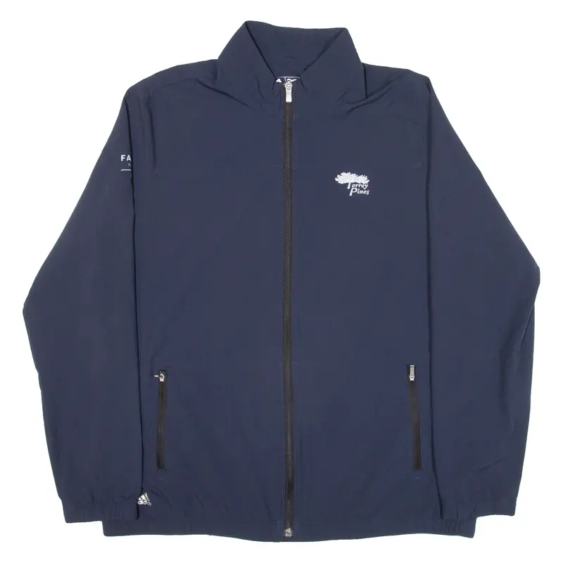 Adidas Womens Track Jacket Blue Xl 1