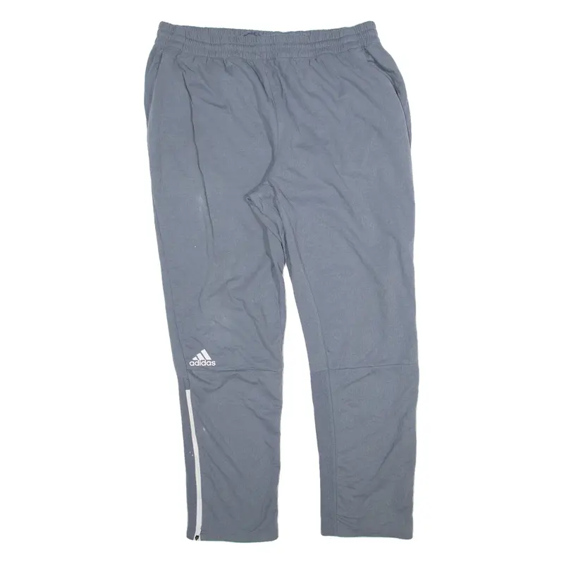 Adidas Womens Track Pants Blue Straight 2Xl W40 L30 1