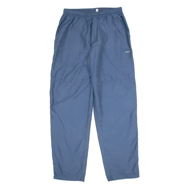 Adidas Womens Track Pants Blue Straight L W34 L32 1