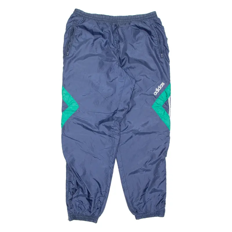 Adidas Womens Track Pants Blue Tapered L W31 L31 1