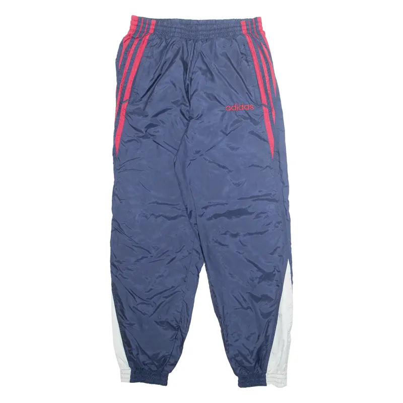 Adidas Womens Track Pants Blue Tapered S W28 L27 1