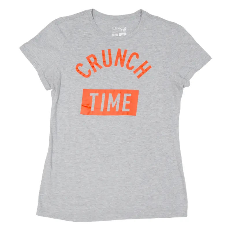 Adidas Workout Womens T-Shirt Grey M 1