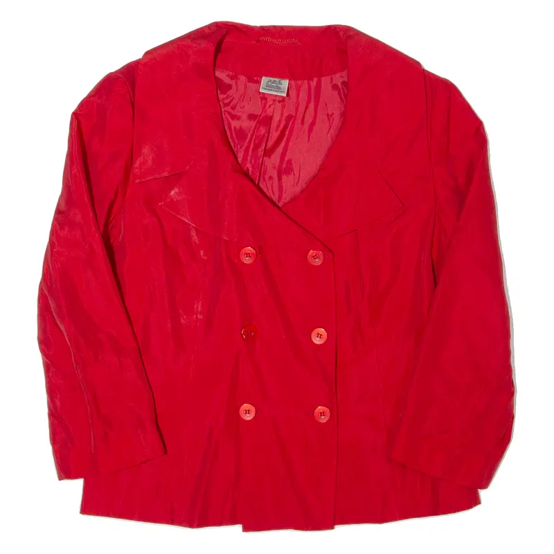 Alba Moda Womens Blazer Jacket Red 90S Uk 12 1