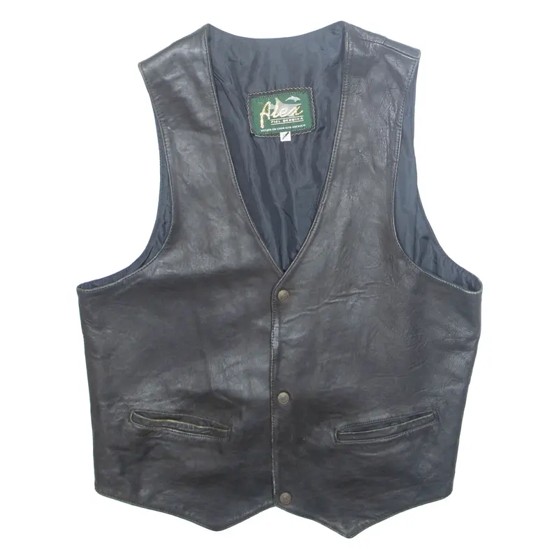 Alex Mens Waistcoat Black L 1