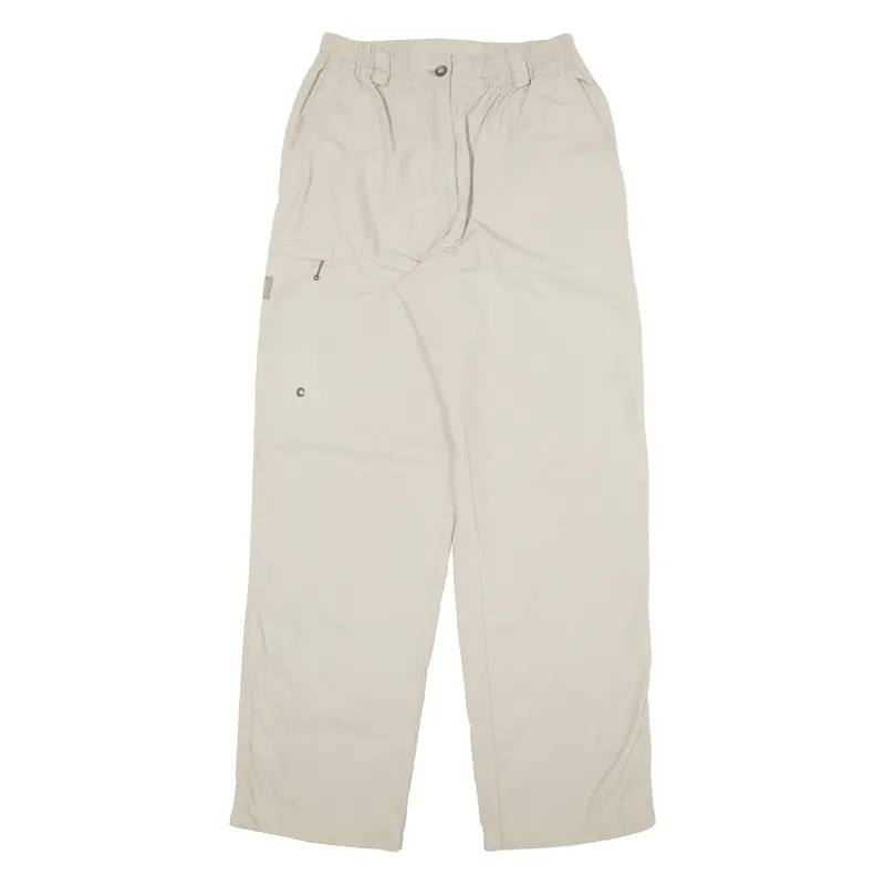 All Sport Womens Trousers Beige Relaxed Straight W25 L29 1