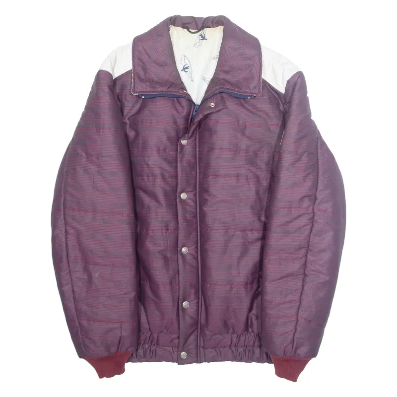 All Sports Womens Jacket Purple Striped M 1
