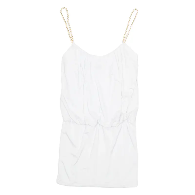Amazing Night Womens Top White Sleeveless Xs 1