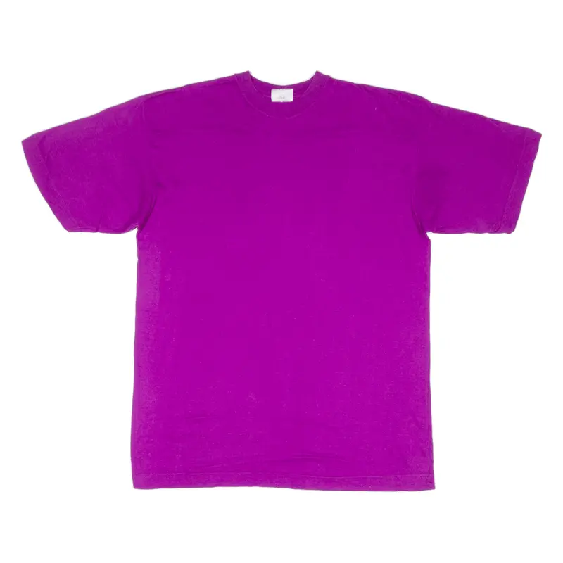 American Casuals Mens T-Shirt Purple M 1