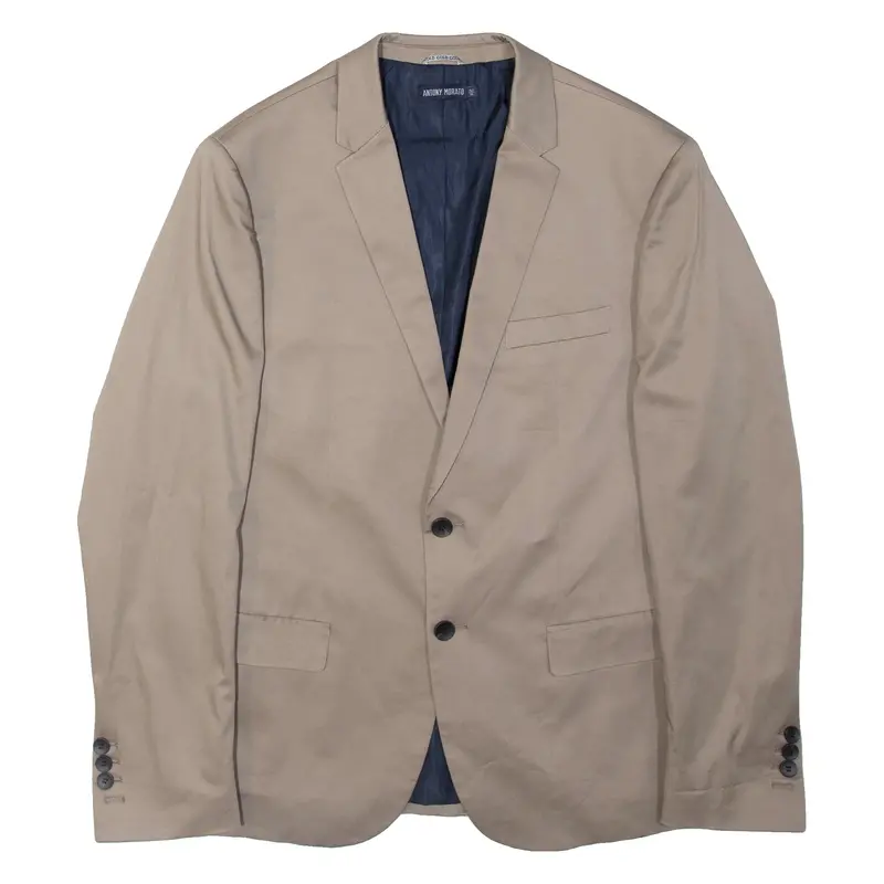 Antony Morato Slim Fit Womens Biker Jacket Beige Xl 1
