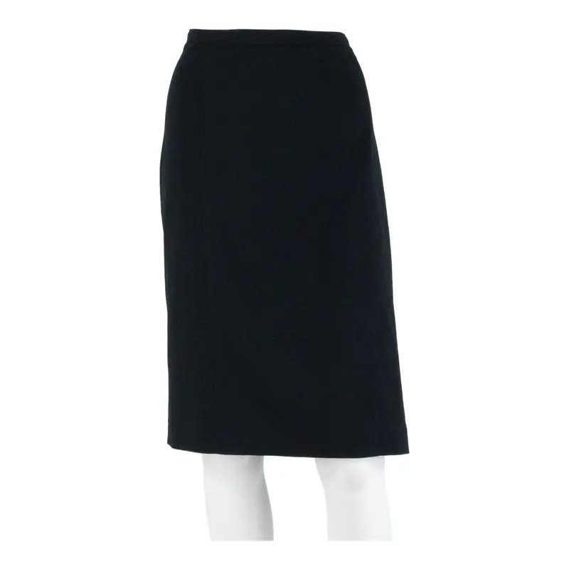 Armani Collezioni Womens Pencil Skirt Black Knee Length L 1