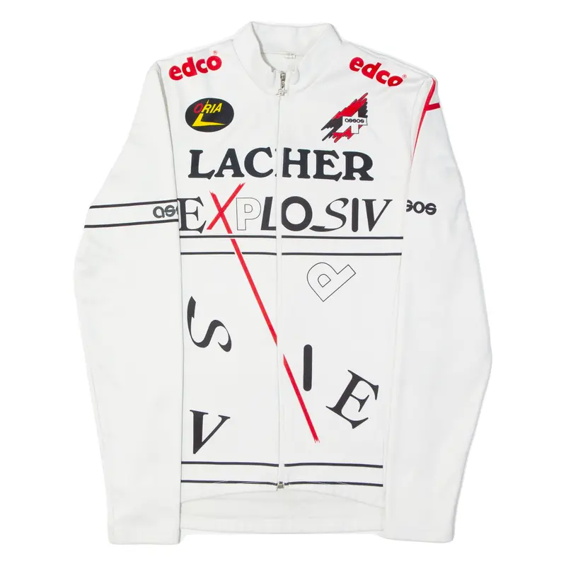 Assos Mens Track Jacket White L 1