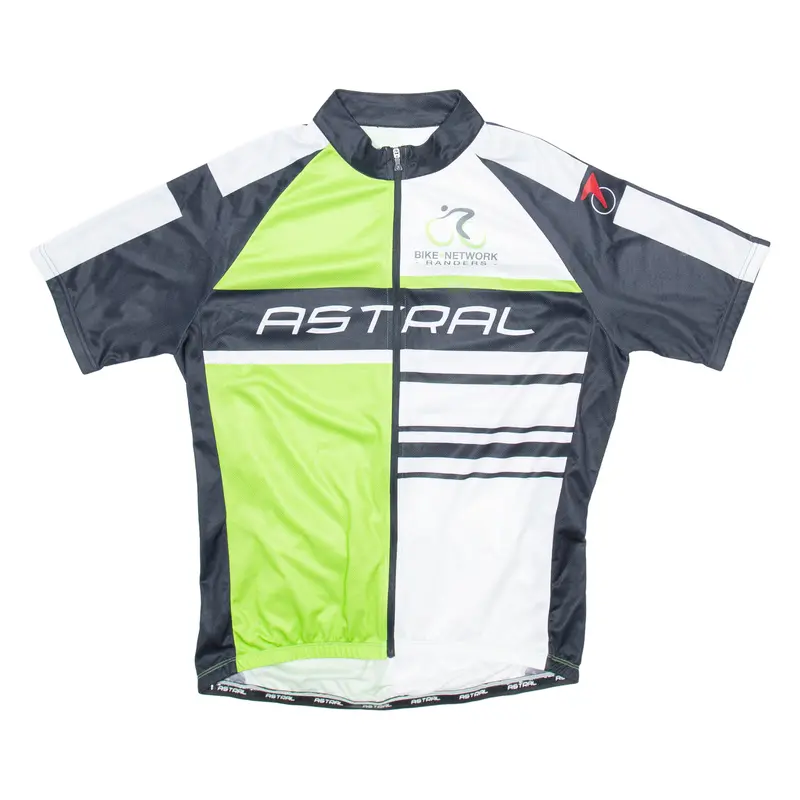 Astral Full Zip Cycling Mens Jersey Green Xl 1