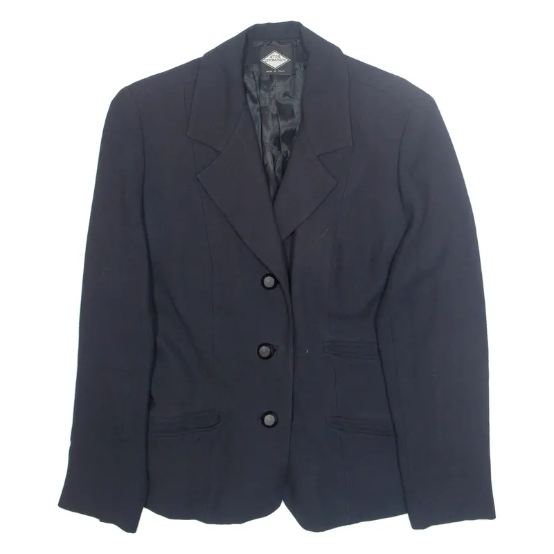 Atos Lombardini Womens Blazer Jacket Black M 1