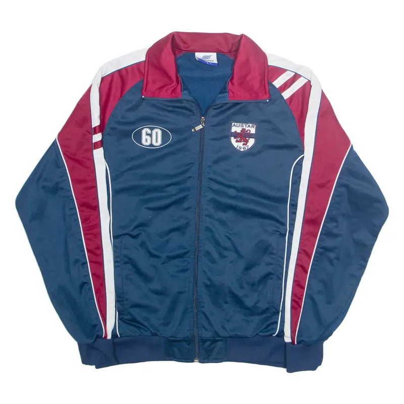 Austar Mens Track Jacket Blue L 1