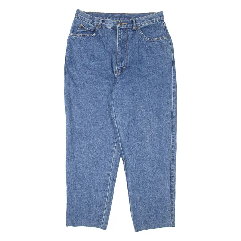 Authentic Womens Jeans Blue Regular Mom W28 L26 1